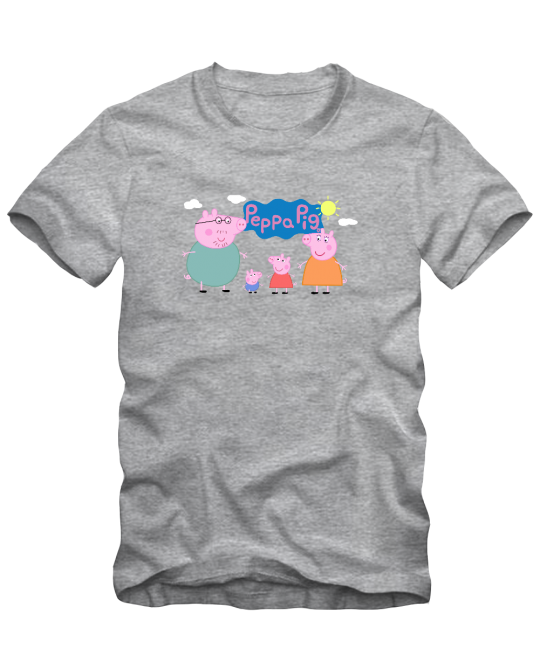 Marškinėliai Pepa Pig Pepos šeima